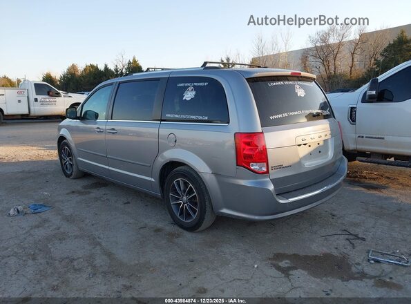2C4RDGCG2HR801964 2017 DODGE GRAND CARAVAN Silver Հետևի ձախ