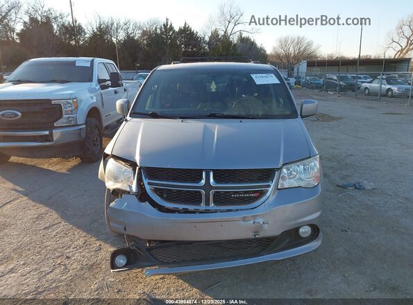 2C4RDGCG2HR801964 2017 DODGE GRAND CARAVAN Silver Սարքավորումների վահանակի տեսք