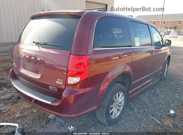 2C4RDGCG2JR223046 2018 DODGE GRAND CARAVAN Burgundy Հետևի աջ