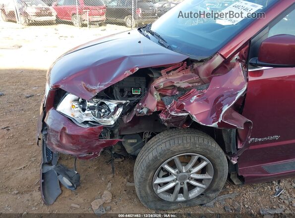 2C4RDGCG2JR223046 2018 DODGE GRAND CARAVAN Burgundy Դիմացի տեսք