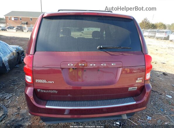 2C4RDGCG2JR223046 2018 DODGE GRAND CARAVAN Burgundy 