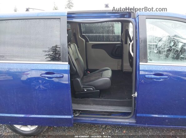 2C4RDGCG4LR253491 2020 DODGE GRAND CARAVAN Blue VIN sticker view