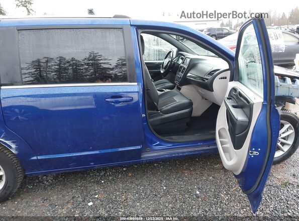 2C4RDGCG4LR253491 2020 DODGE GRAND CARAVAN Blue Front interior view