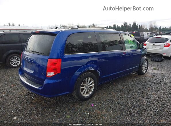 2C4RDGCG4LR253491 2020 DODGE GRAND CARAVAN Blue Rear right