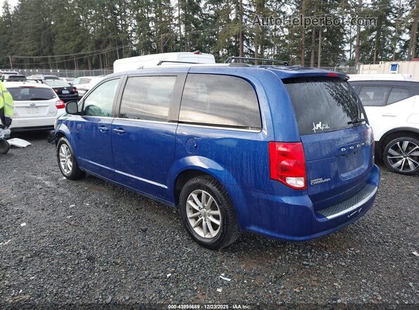 2C4RDGCG4LR253491 2020 DODGE GRAND CARAVAN Blue Rear left