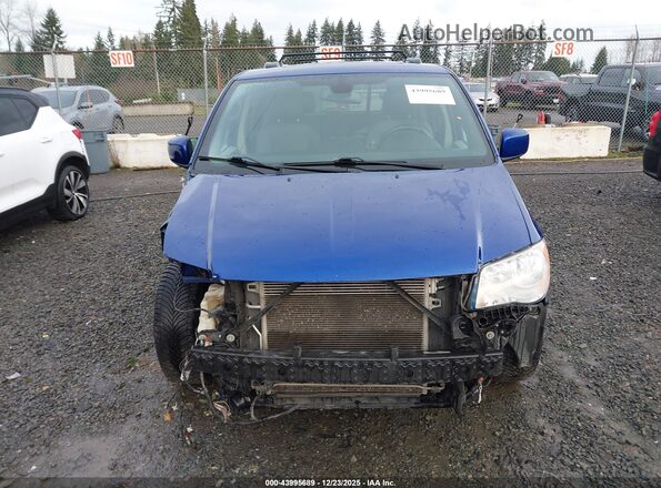 2C4RDGCG4LR253491 2020 DODGE GRAND CARAVAN Blue Rear interior view