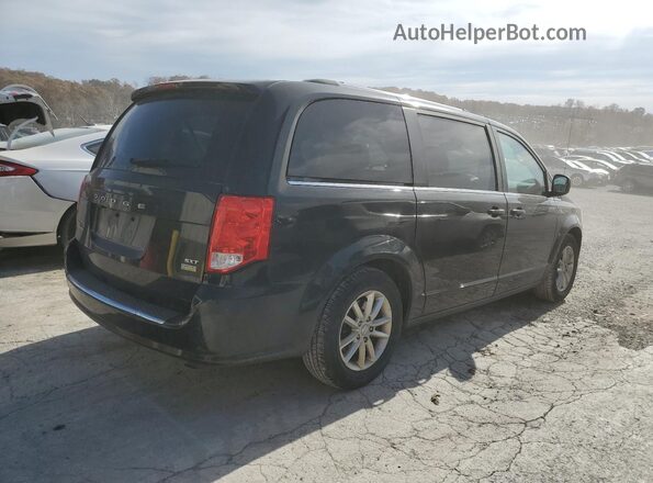 2C4RDGCGXKR672007 2019 DODGE GRAND Black Tył prawy
