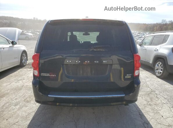2C4RDGCGXKR672007 2019 DODGE GRAND Black Widok z tyłu