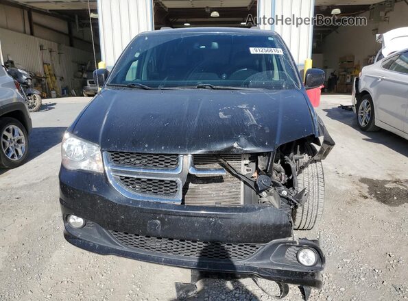 2C4RDGCGXKR672007 2019 DODGE GRAND Black Widok z przodu