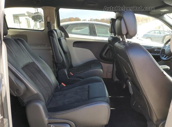 2C4RDGCGXKR672007 2019 DODGE GRAND Black Widok wnętrza z tyłu