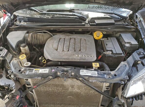 2C4RDGDG6GR317082 2016 DODGE GRAND Charcoal Widok komory silnika