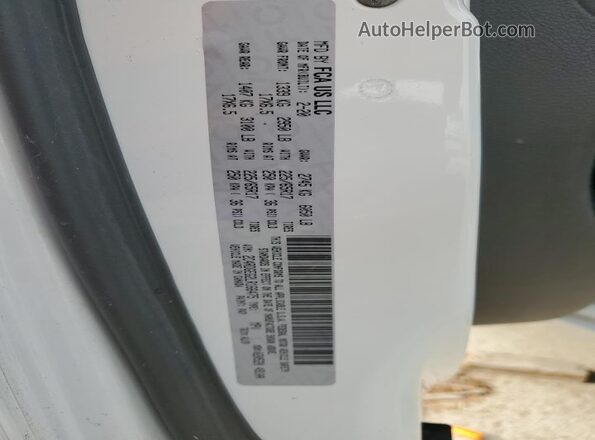 2C4RDGEG2LR166475 2020 DODGE GRAND White 