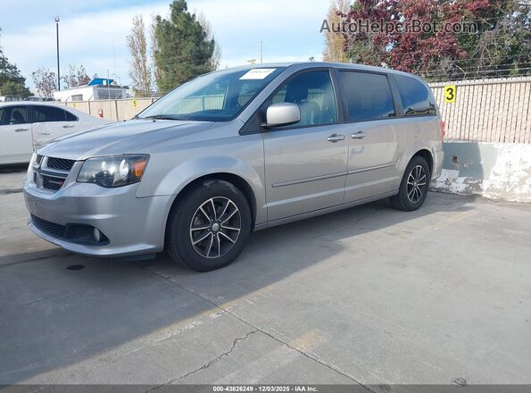 2C4RDGEG7GR310589 2016 DODGE GRAND CARAVAN Серебряный Передняя левая четверть