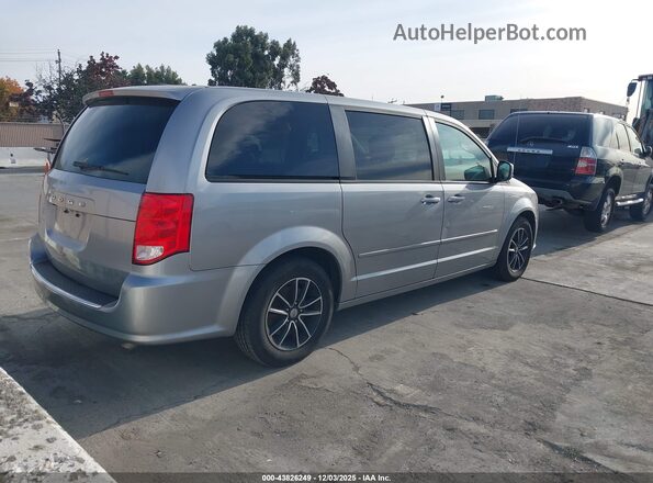 2C4RDGEG7GR310589 2016 DODGE GRAND CARAVAN Серебряный Задняя правая четверть