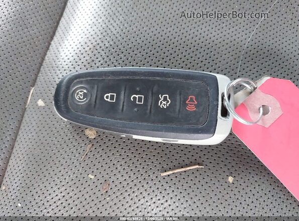 2FMGK5C81JBA18834 2018 FORD FLEX Black Dashboard view