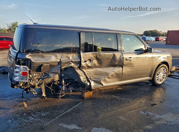 2FMGK5C84JBA14020 2018 FORD FLEX Gray 