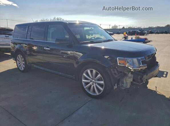 2FMGK5C87GBA06602 2016 FORD FLEX Черный Передняя правая четверть