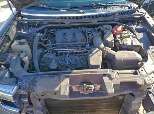 2FMGK5C87GBA06602 2016 FORD FLEX Черный Вид подкапотного пространства