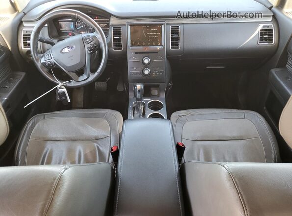 2FMGK5C89JBA08262 2018 FORD FLEX Black 