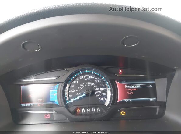 2FMGK5D80HBA03007 2017 FORD FLEX Gray Widok tylnych siedzeń