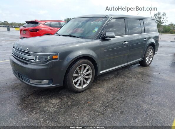 2FMGK5D80HBA03007 2017 FORD FLEX Gray Przód lewy
