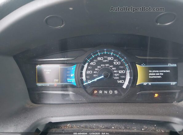 2FMGK5D81JBA07377 2018 FORD FLEX Silver Вид задніх сидінь