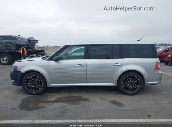 2FMGK5D81JBA07377 2018 FORD FLEX Silver Панорамний вид салону 360°