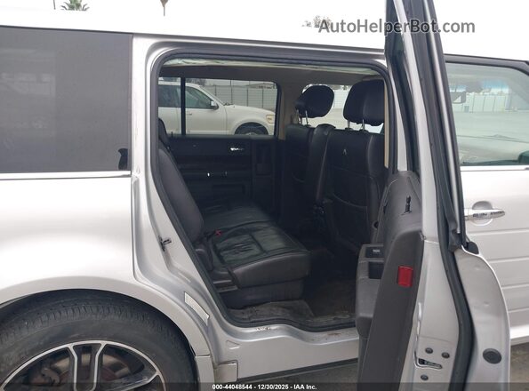 2FMGK5D81JBA07377 2018 FORD FLEX Silver Вид наклейки з VIN-кодом