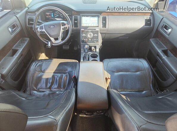 2FMGK5D86JBA13661 2018 FORD FLEX Gray 