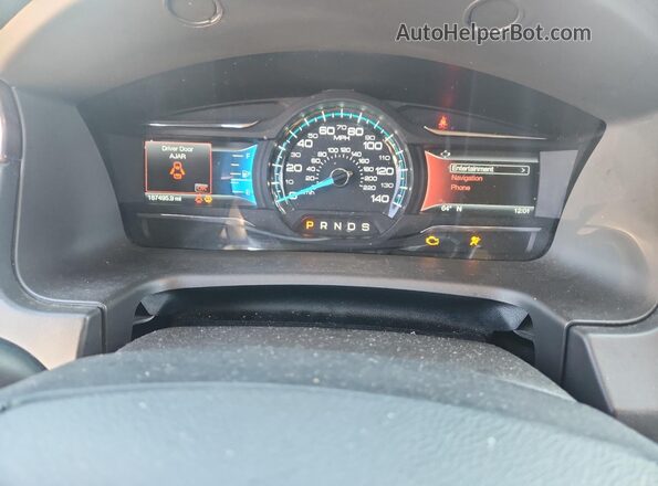 2FMGK5D86JBA13661 2018 FORD FLEX Gray 