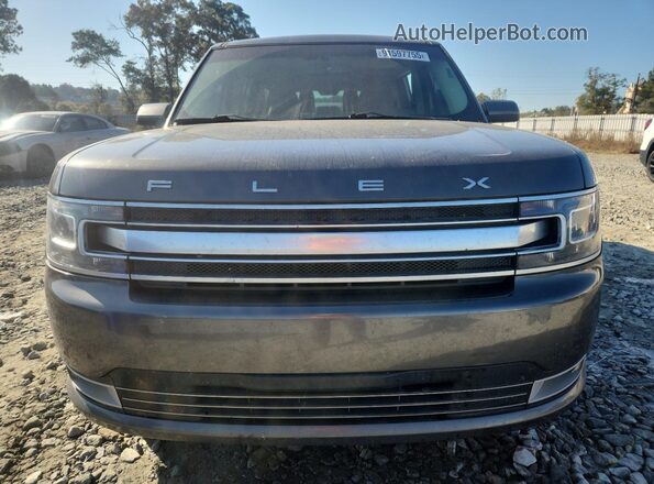 2FMGK5D86JBA13661 2018 FORD FLEX Gray 