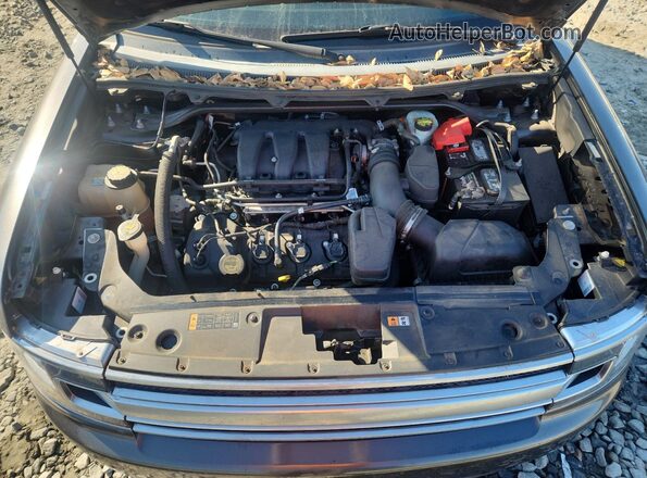 2FMGK5D86JBA13661 2018 FORD FLEX Gray 