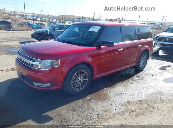 2FMHK6C80GBA11845 2016 FORD FLEX Red Front left