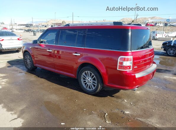 2FMHK6C80GBA11845 2016 FORD FLEX Red Rear left