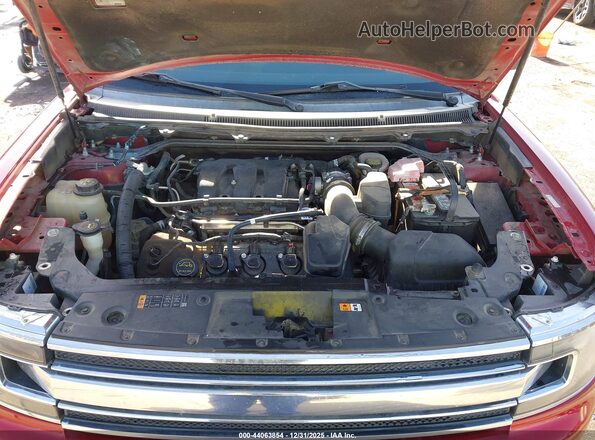 2FMHK6C80GBA11845 2016 FORD FLEX Red Rear view