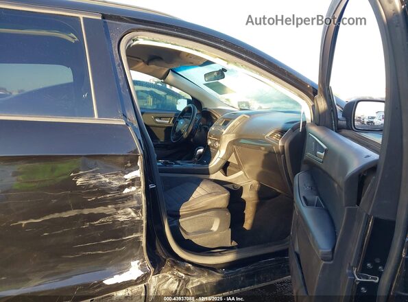 2FMPK3G90JBC51997 2018 FORD EDGE Black Front interior view