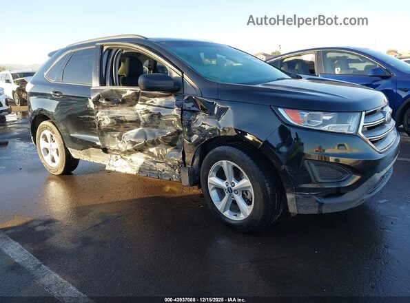 2FMPK3G90JBC51997 2018 FORD EDGE Black Front view