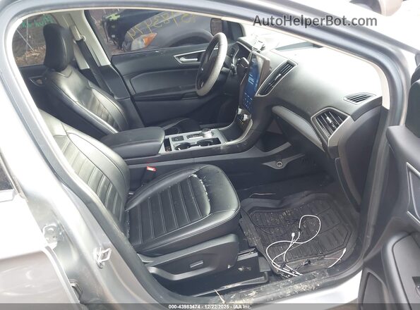 2FMPK3J92MBA04011 2021 FORD EDGE Silver Widok wnętrza z przodu