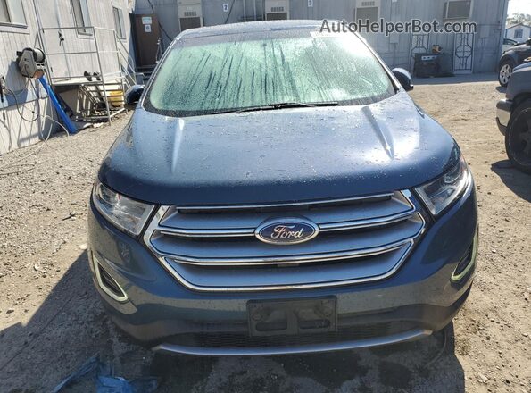 2FMPK3J94GBB73161 2016 FORD EDGE Teal Vista frontal