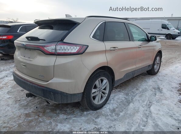 2FMPK3J94JBC04738 2018 FORD EDGE Beige Tył prawy