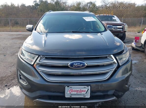 2FMPK3J98JBB79035 2018 FORD EDGE Gray ხელსაწყოთა პანელის ხედი