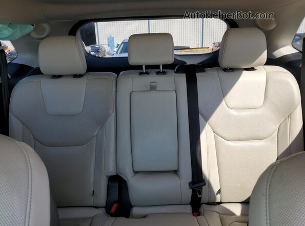 2FMPK3K98JBB15494 2018 FORD EDGE Black Հետևի նստատեղերի տեսք