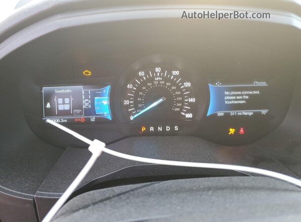 2FMPK4G92PBA15530 2023 FORD EDGE Gray 