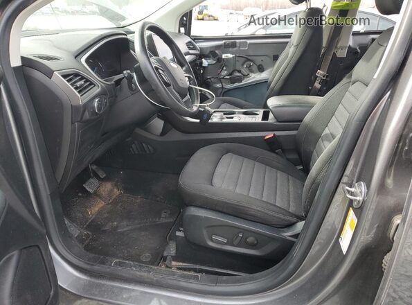 2FMPK4G96MBA22590 2021 FORD EDGE Gray Front interior view