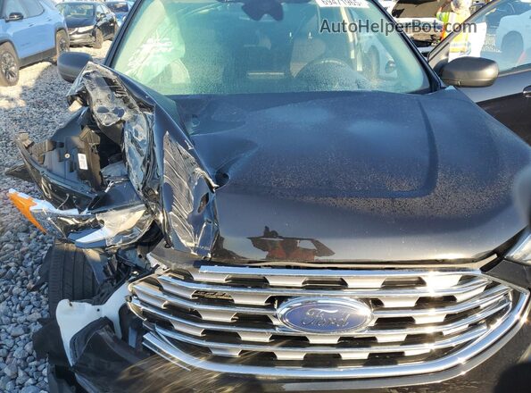 2FMPK4G99MBA22826 2021 FORD EDGE Black Widok wnętrza z tyłu