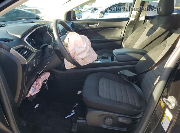 2FMPK4G99MBA22826 2021 FORD EDGE Black Widok wnętrza z przodu