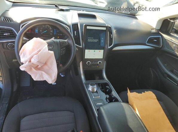 2FMPK4G99MBA22826 2021 FORD EDGE Black Widok deski rozdzielczej