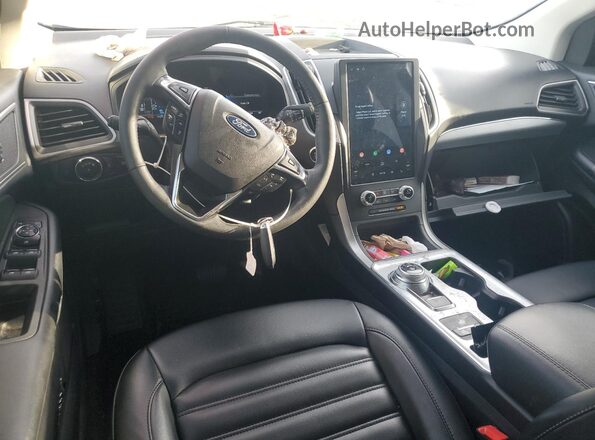 2FMPK4J92NBA44886 2022 FORD EDGE Черный Вид панели приборов