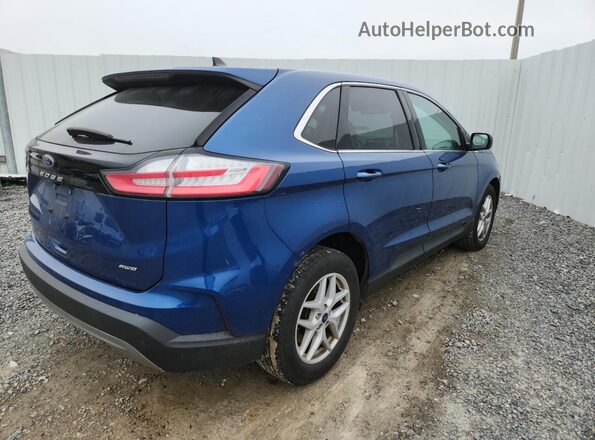 2FMPK4J93MBA26718 2021 FORD EDGE Blue 