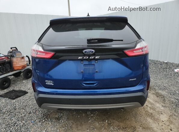 2FMPK4J93MBA26718 2021 FORD EDGE Blue 360 interior view